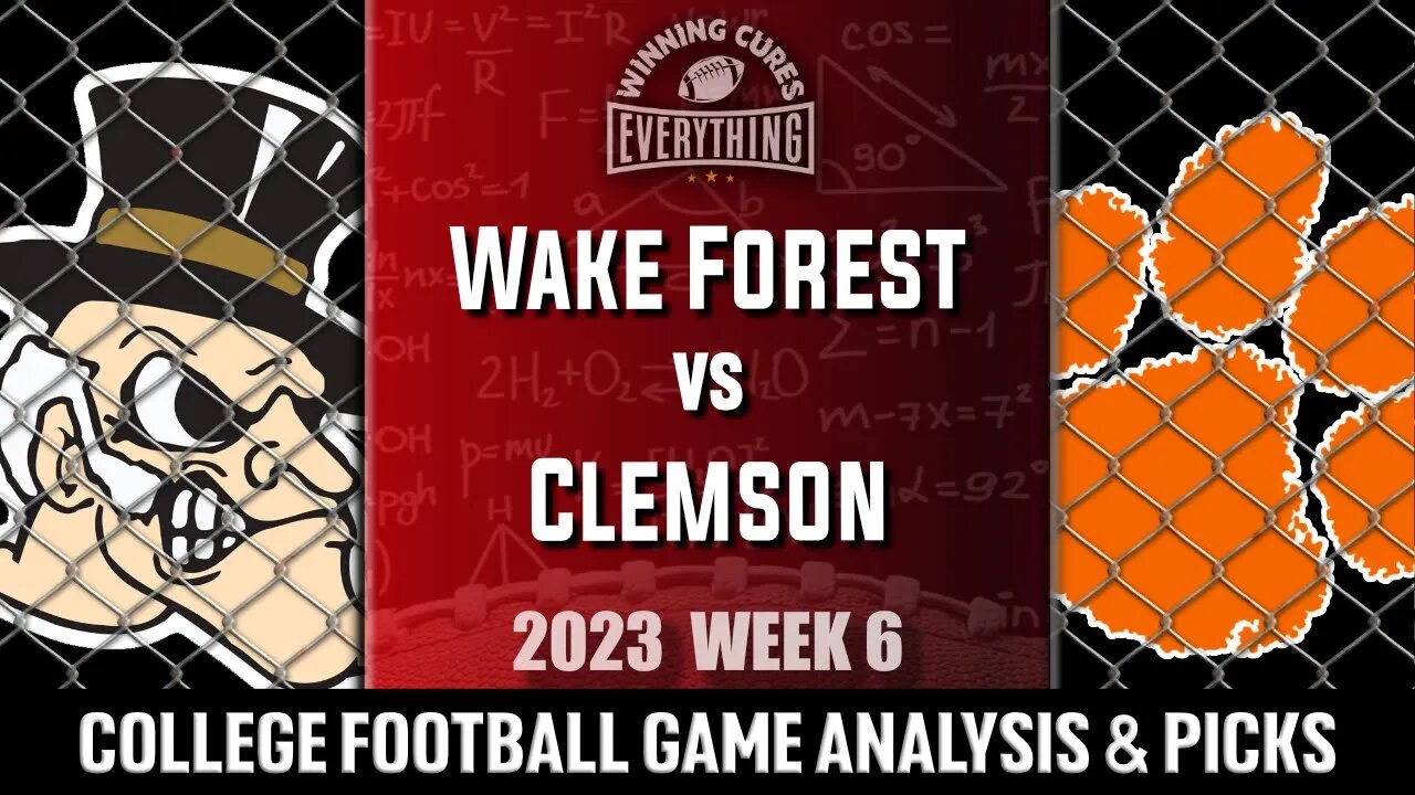 Wake Forest vs Clemson Picks & Prediction Against the Spread 2023 College Football Analysis