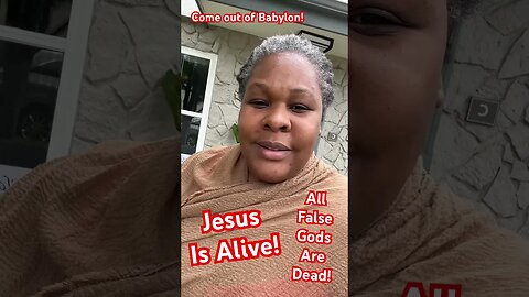 THE BLACK MAN AND THE BLACK WOMAN ARE NOT GOD!