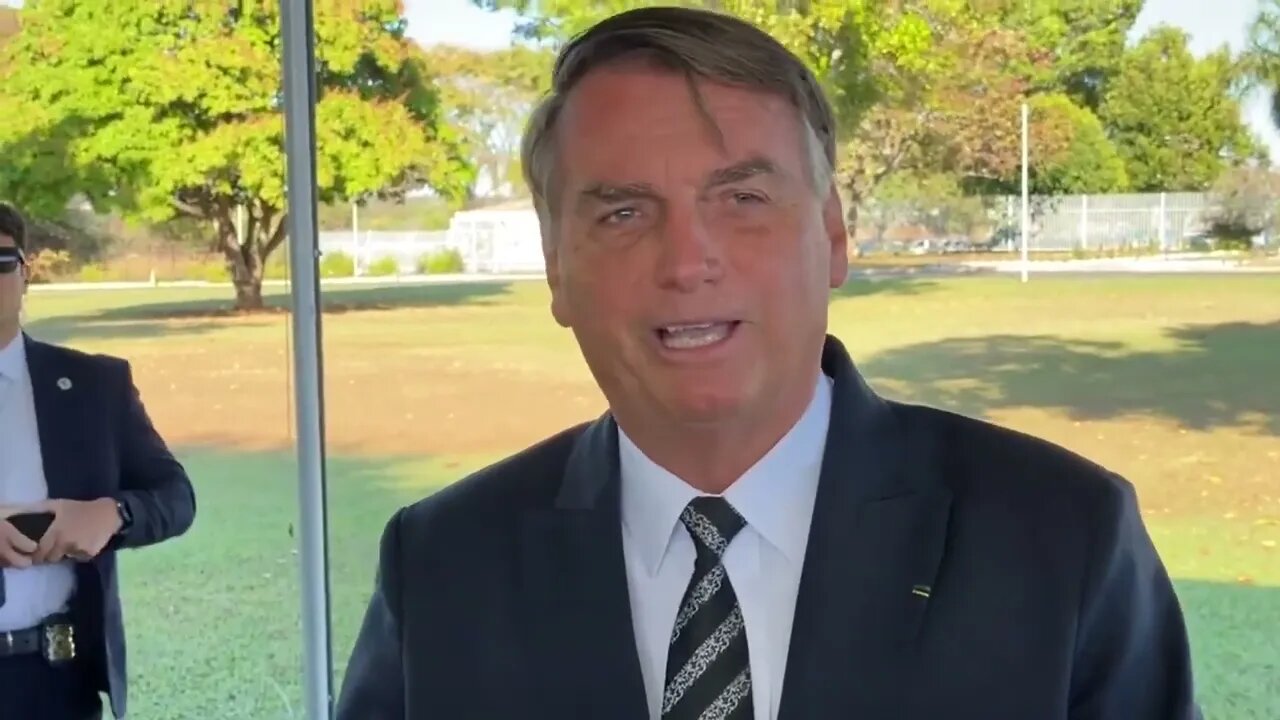 VOCÊ NÃO VAI ACREDITAR NO QUE BOLSONARO ACABOU DE FALAR!