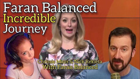 Faran Balanced AMAZING JOURNEY! Anchor, NBA Dancer! Faran & Nick Rekieta on Chrissie Mayr Podcast