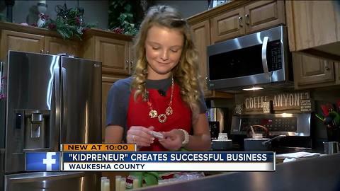 Hartland 12-year-old creates lip balm business