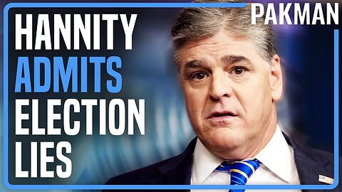 Under Oath, Hannity Admits He Doesn't Believe Trump's Fraud Claims
