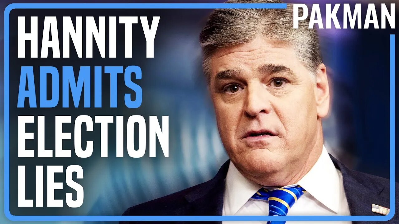 Under Oath, Hannity Admits He Doesn't Believe Trump's Fraud Claims