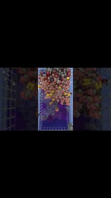 Minecraft 100 Zombie Pigmen Vs 100 Pillagers