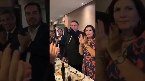 Bolsonaro jantar com lideranças política em Brasília-DF, 29/11