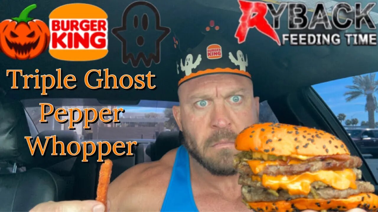 RYBACK Feeding Time Triple Ghost Pepper Whopper 👻 🎃