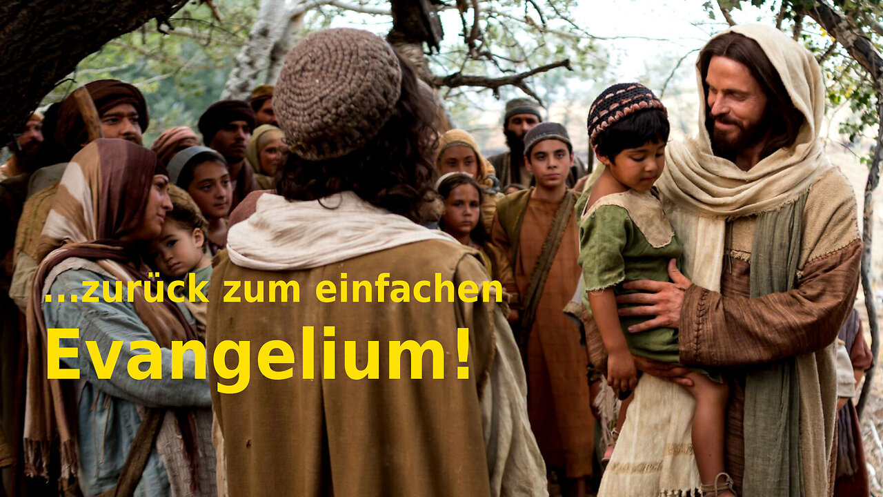 Kirche, Ich will zurück zum einfachen Evangelium… Bringt die Verlorenen zu Mir! ❤️ Liebesbrief Jesu