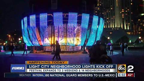 Light City kicks off this weekend with 'more love, more lights'