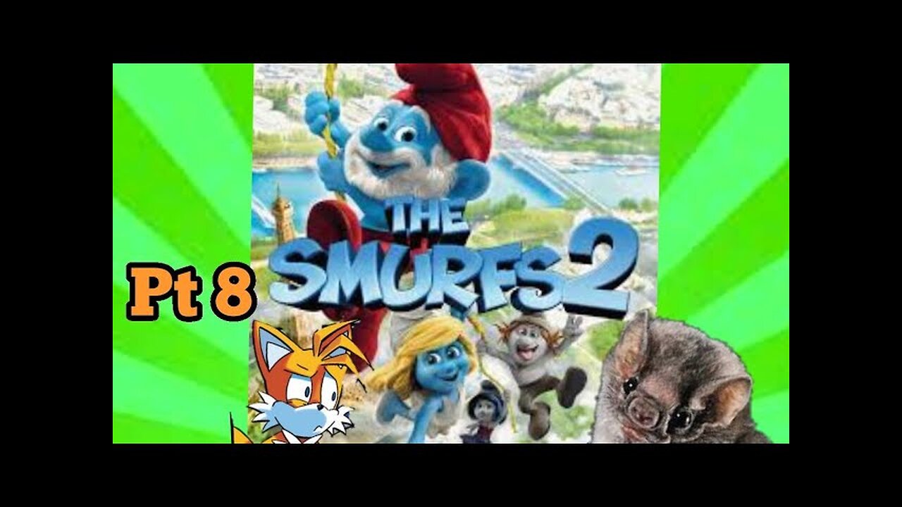 TailslyMox Plays Smurfs 2|Part 8|Spooky Woods|there bats