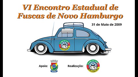 VI Encontro Estadual de Fuscas de Novo Hamburgo RS (31/05/2009)