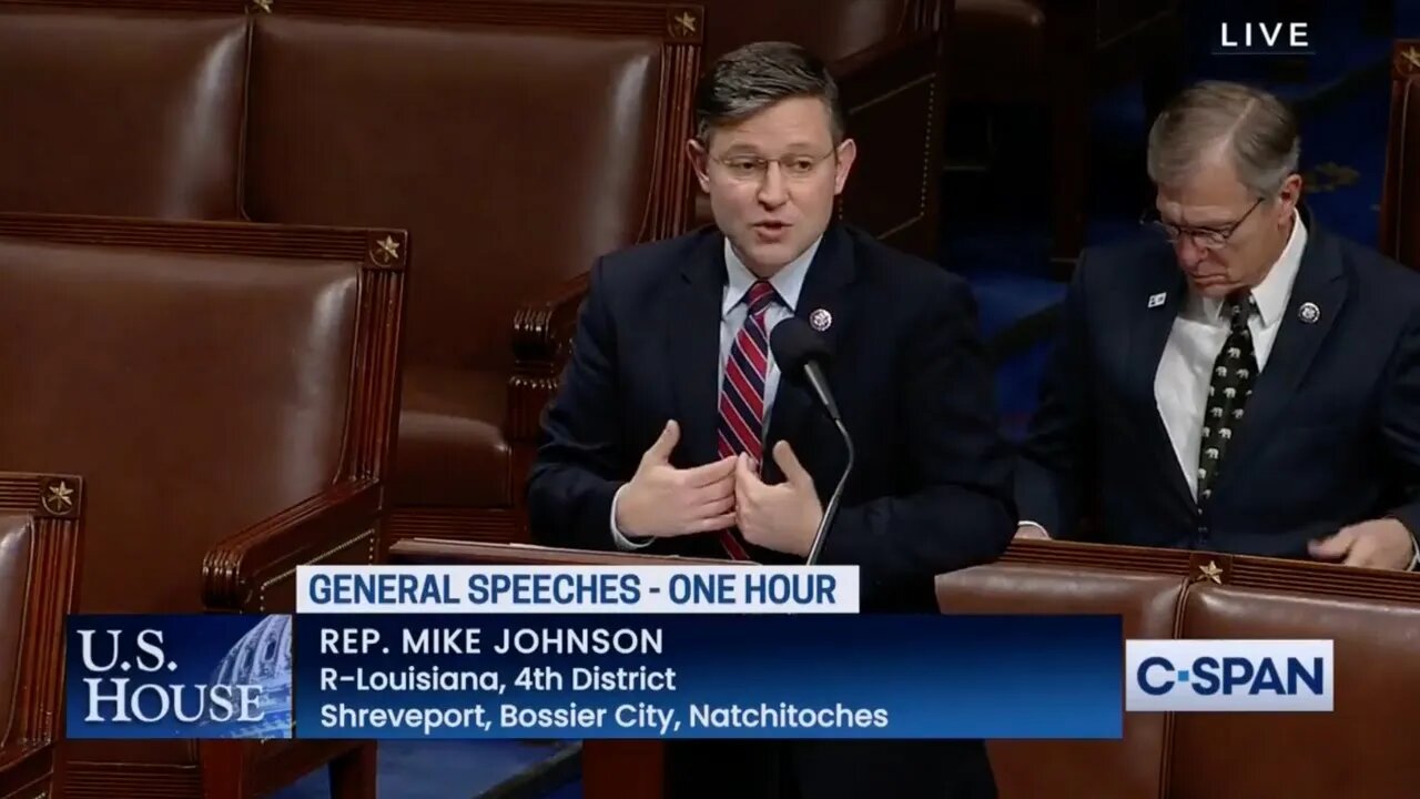 Congressman Johnson leads a Special Order on the multiple crises facing our nation.
