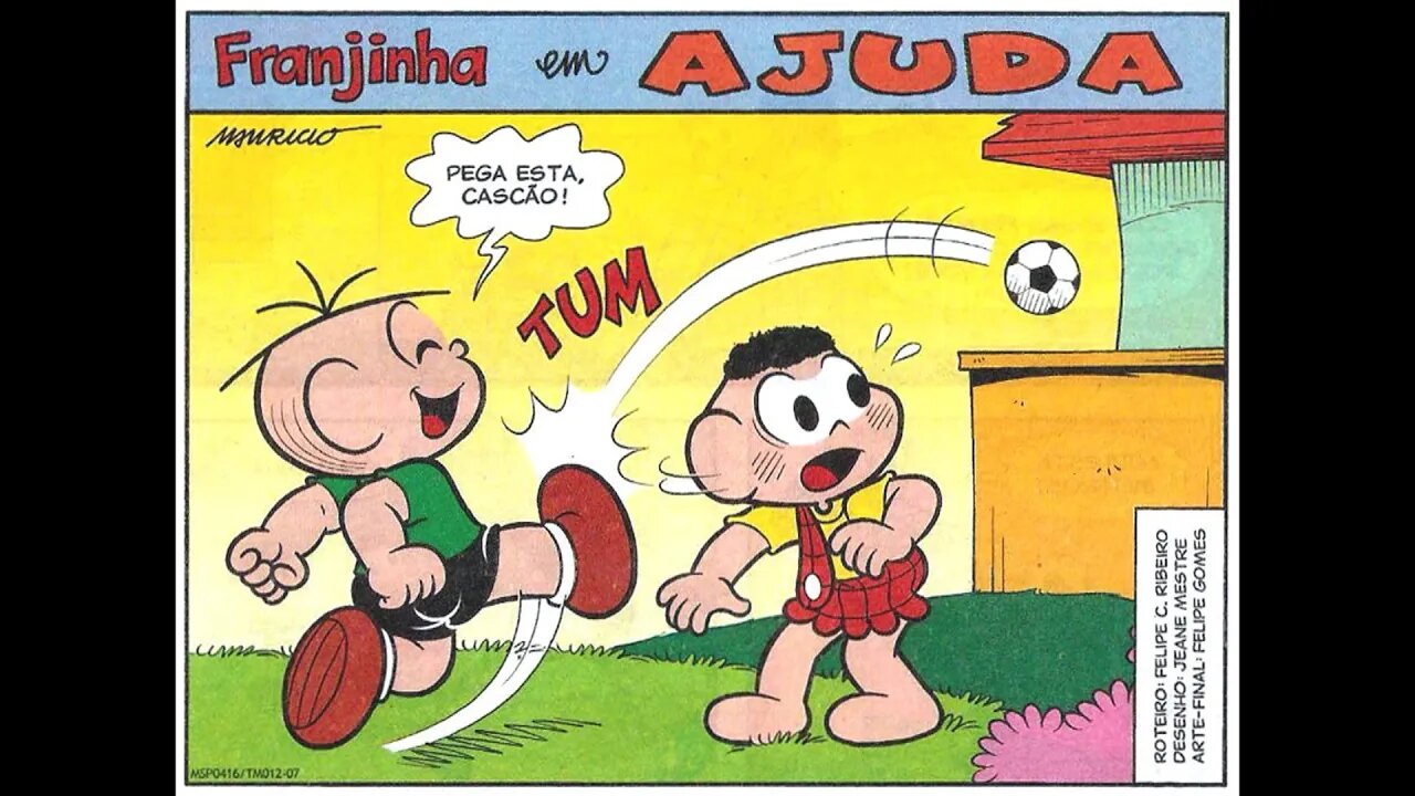 Franjinha em-Ajuda | Gibis do Rapha 2