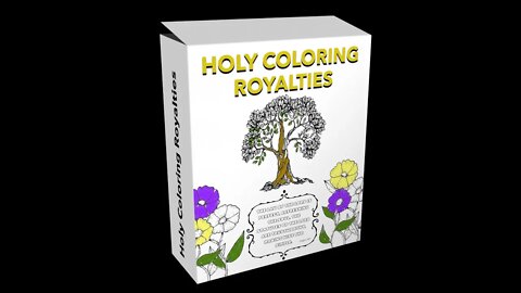 Holy Coloring Royalties Review, Bonus, Demo - Bible Verse Coloring Book Publishing