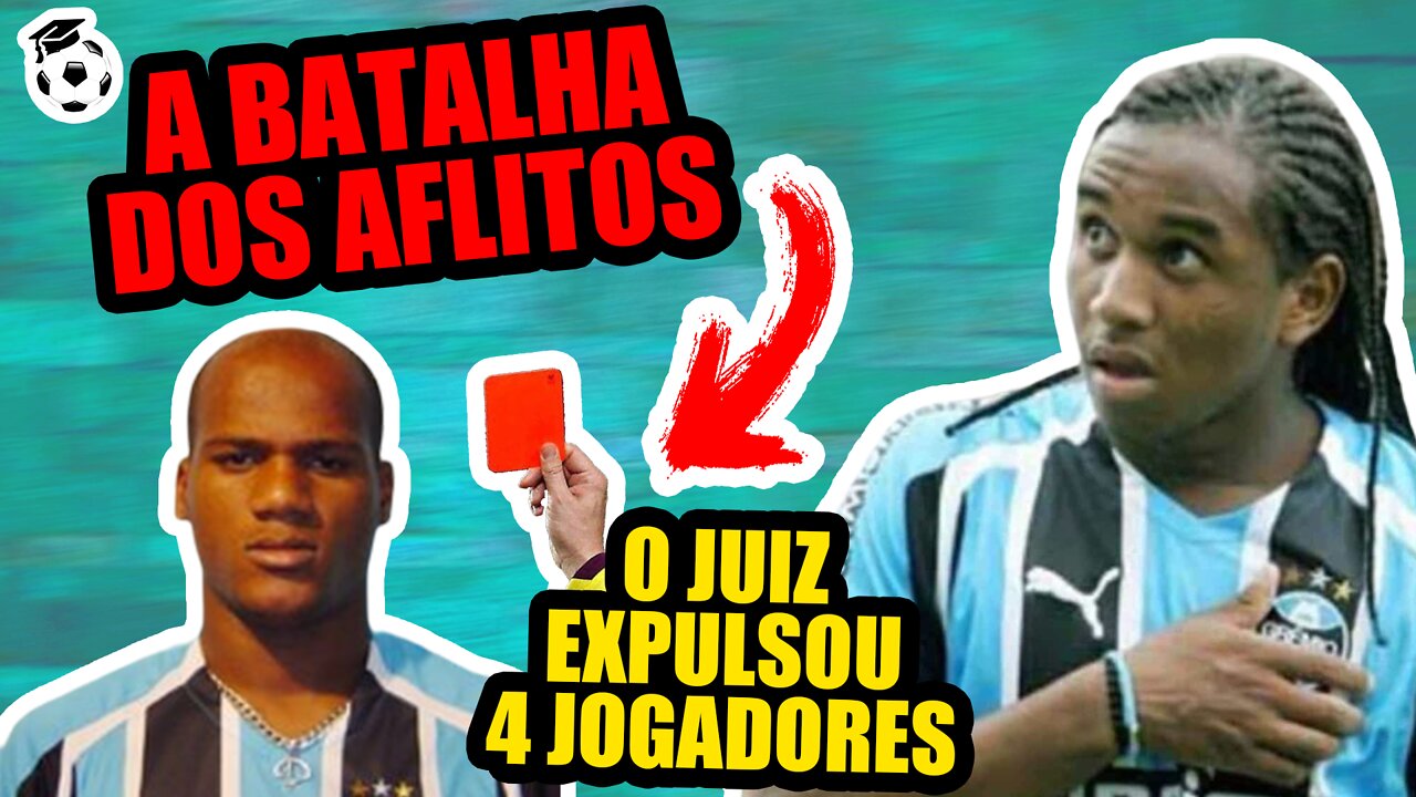 UM DOS MAIORES JOGOS DA HISTÓRIA - A BATALHA DOS AFLITOS- GRÊMIO