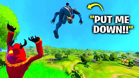 i yeeted him 1000 times.. (fortnite chapter 2)