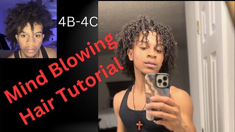 How To Get Curly Hair for 4b-4C Black Men