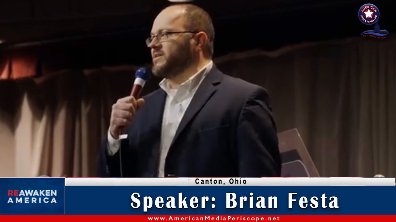 Canton, Ohio, Re-Awaken America Freedom Conference Speaker - Brian Festa