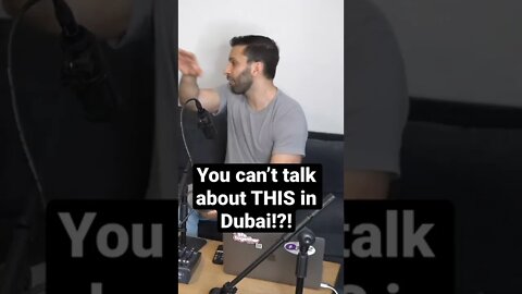 You can’t talk about THIS in Dubai?! #shorts