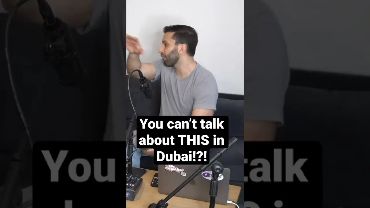 You can’t talk about THIS in Dubai?! #shorts