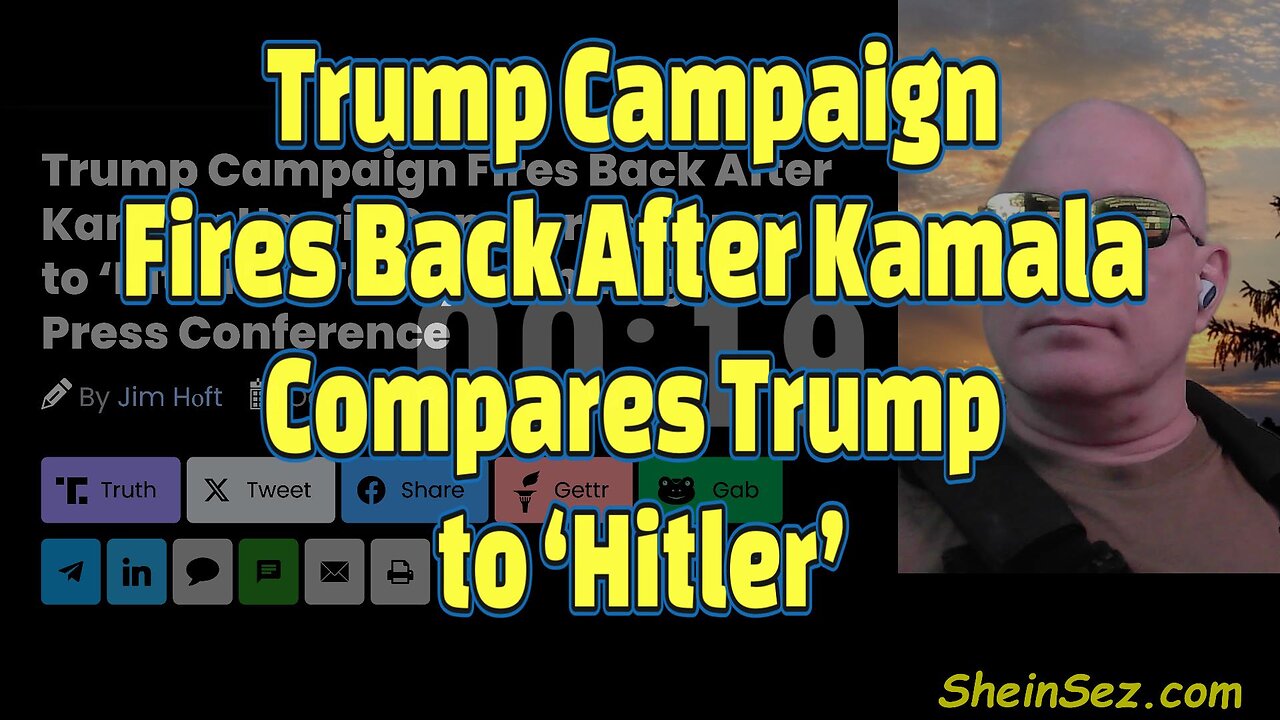 Trump Campaign Fires Back After Kamala Harris Compares Trump to ‘Hitler’-690