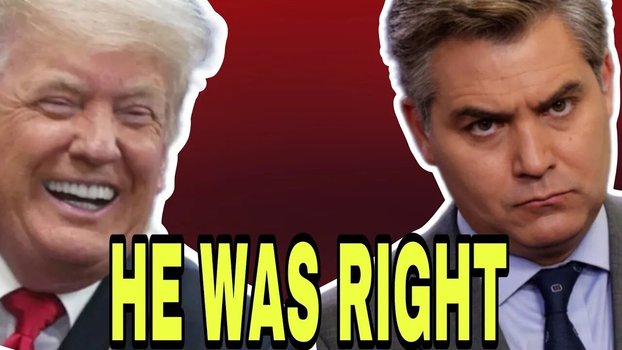 CNN HAS TO ADMIT THAT TRUMP WAS RIGHT