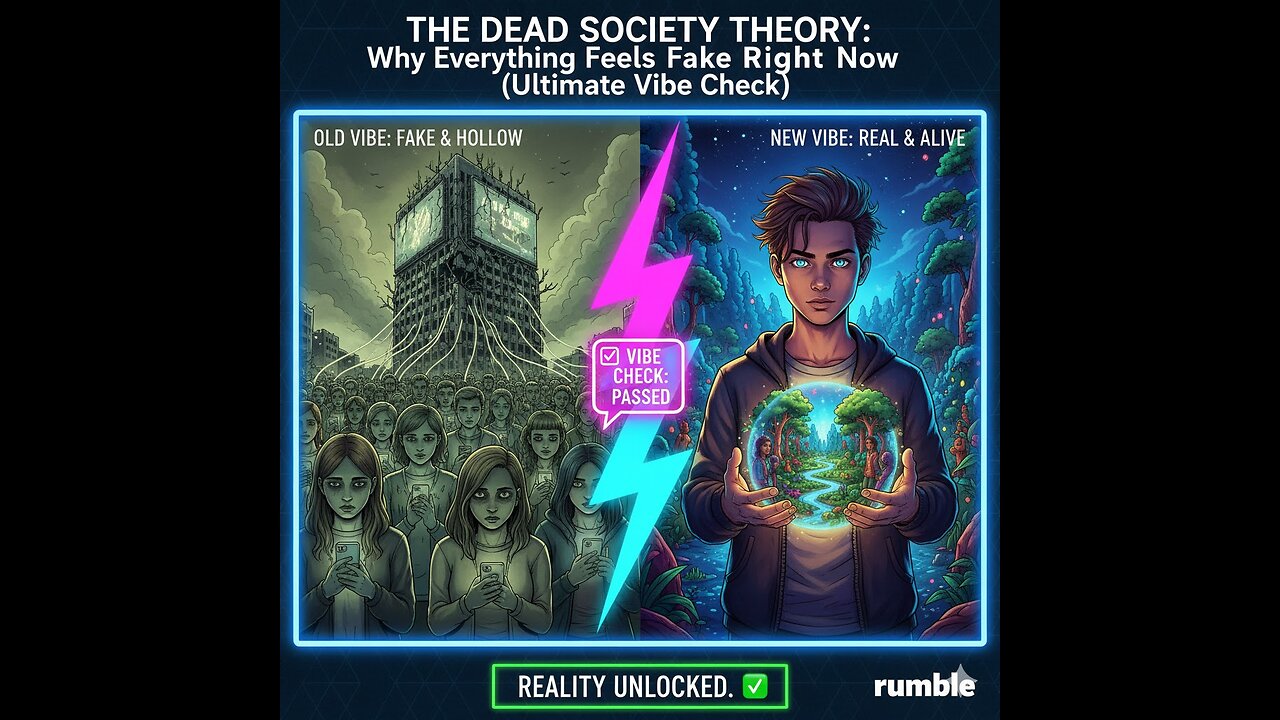 The Dead Society Theory: Why Everything Feels Fake Right Now (Ultimate Vibe Check)
