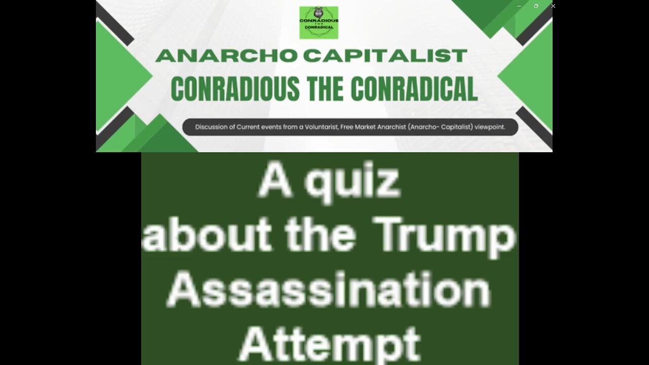 Pop Quiz on Trump assassination Attempt