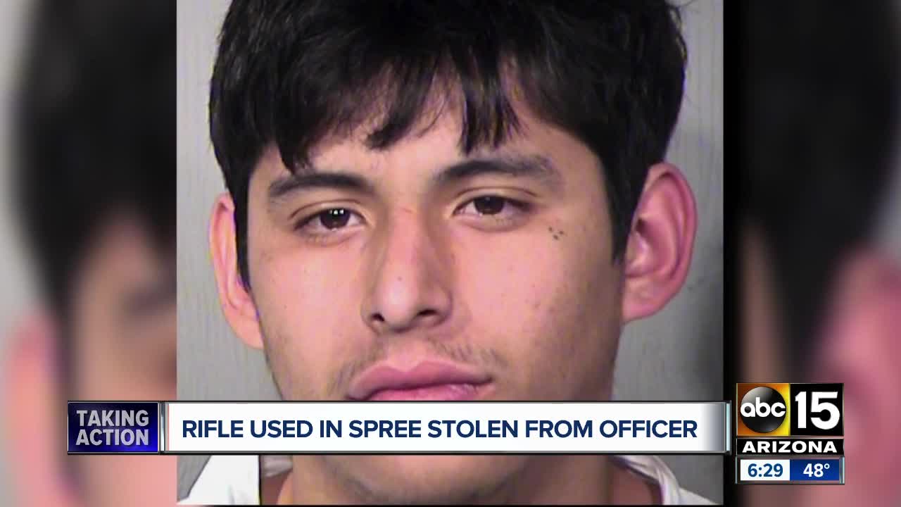 Rifle used in shooting spree had been stolen from Gila River police officer