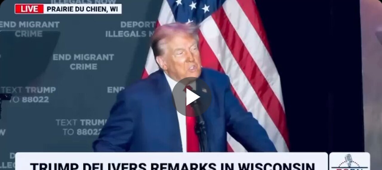 TRUMP: KAMALA PUT ON A SHOW AT THE BORDER