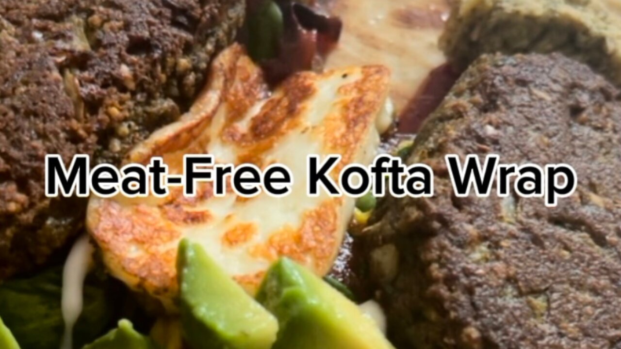 Meat-Free Vegan Kofta Wrap | By Krimzi Foods