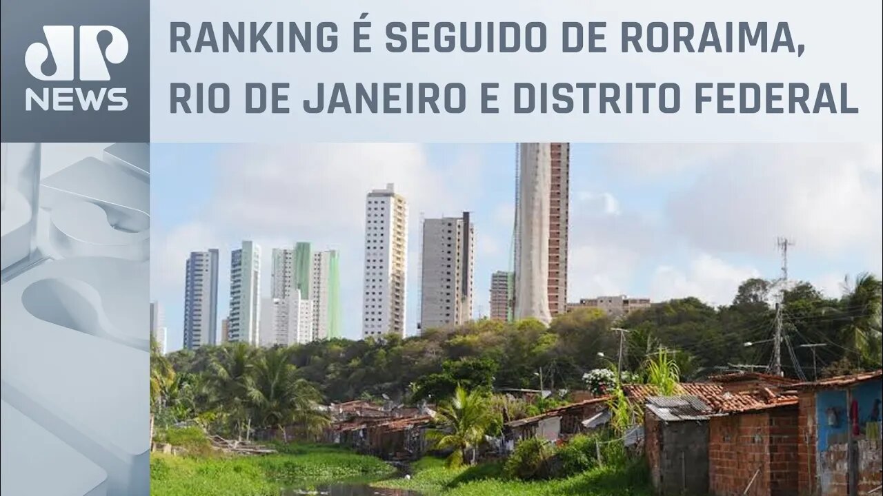 Paraíba é o estado que tem a maior desigualdade social do país, diz IBGE