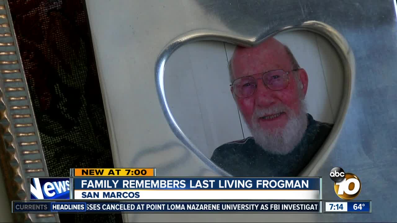 San Marcos family remembers last living Frogman