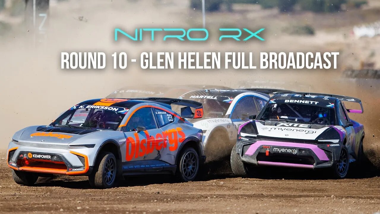 Nitro Rallycross Los Angeles FULL Race Day Broadcast - Sunday