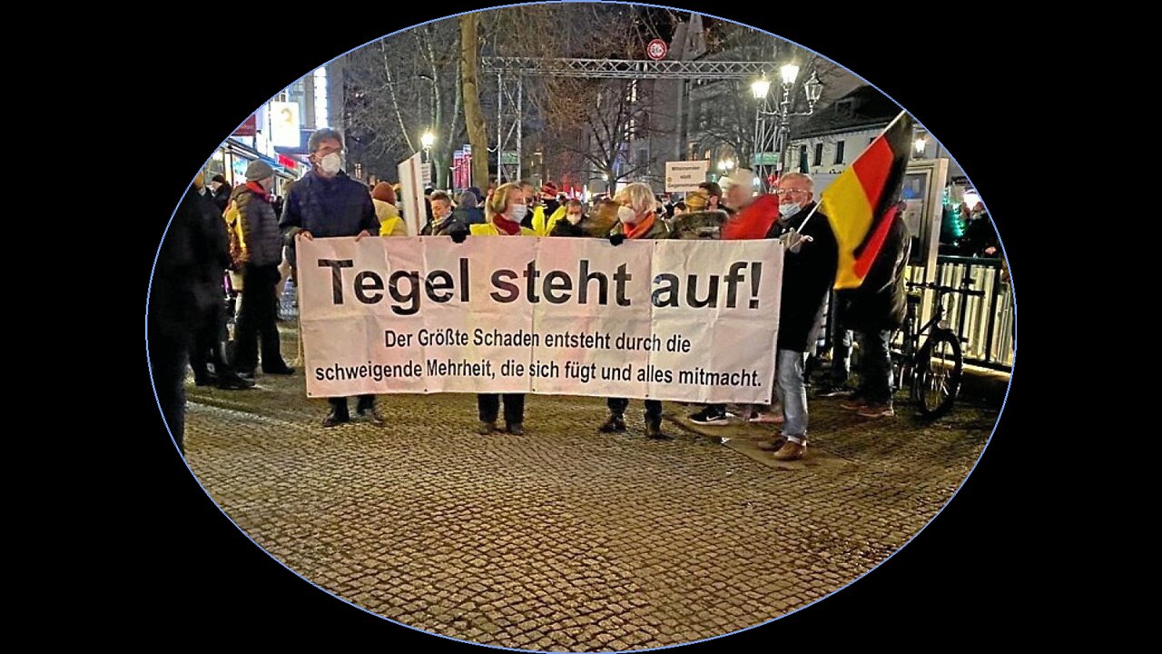 Montäglicher Abendspaziergang - "Tegel steht auf" - Nachreichung - Aufzeichnung - 28.02.22