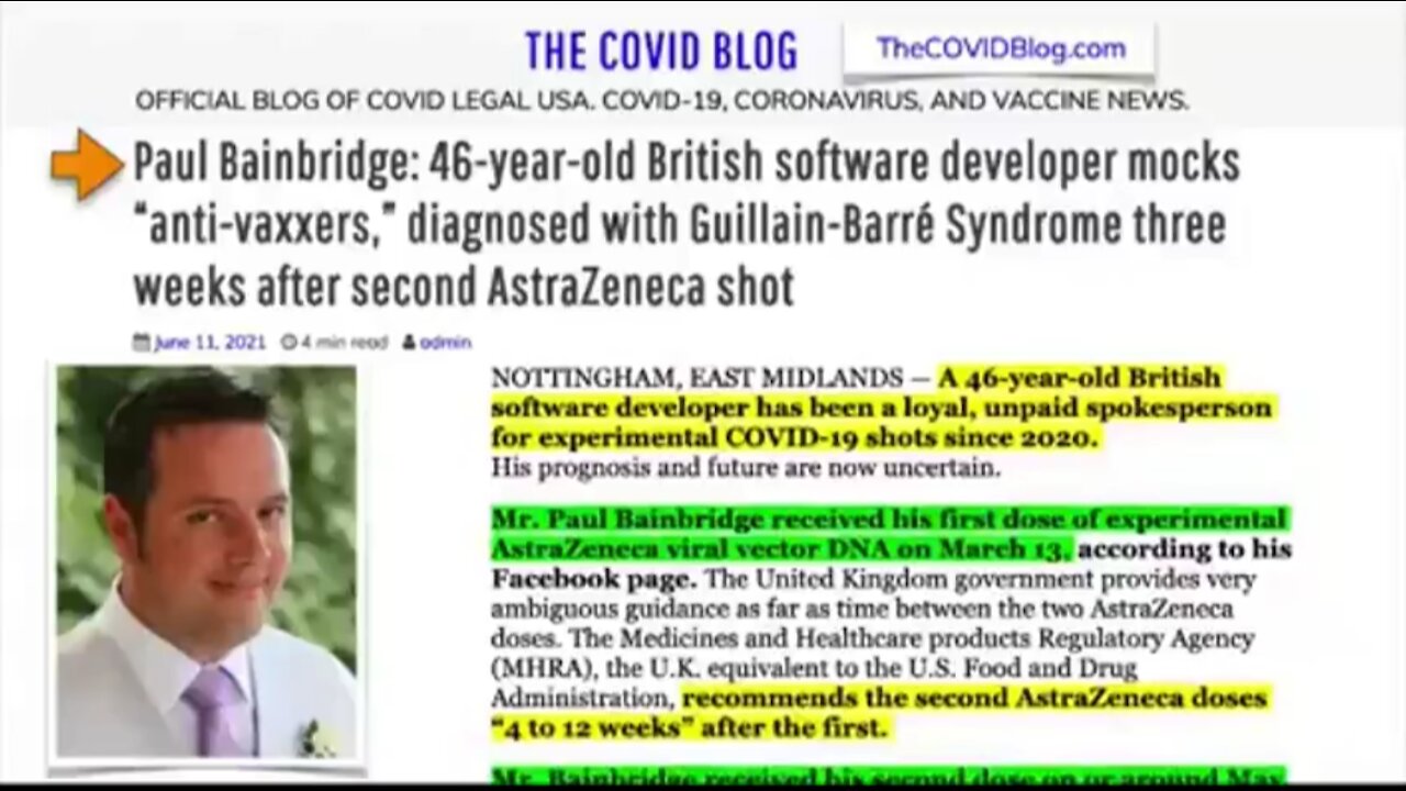 Mock Covid Anti-Vaxxers, Get Paralyzed