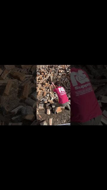 Stacking Functions 🪓 . I need Cardio and We need Firewood 😎 #shorts #tips #75hard