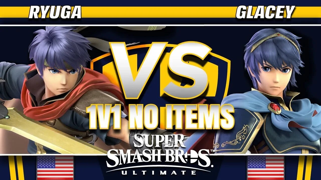 Ryuga (Ike) vs. Glacey (Marth) - SSBU Demo - TBH8
