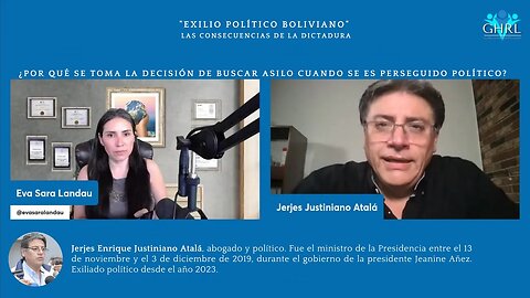 ¿Por qué se toma la decisión de buscar asilo cuando se es perseguido político?