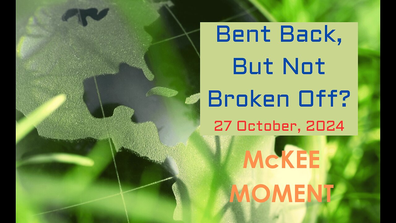 Bent Back, But Not Broken Off? - McKee Moment