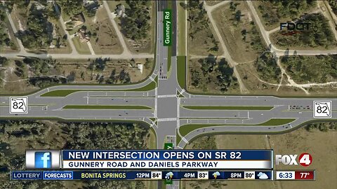 New Continuous Flow Intersection now open in Lehigh Acres