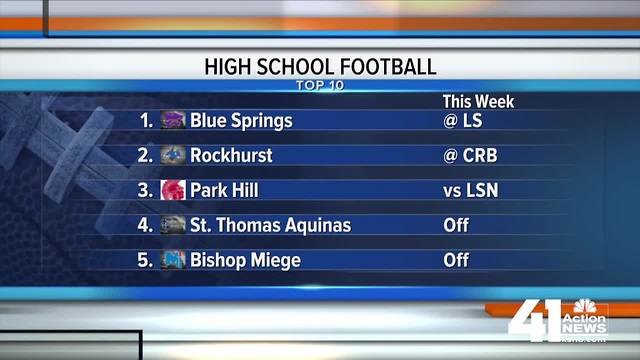 Weekly ranking: KC's best HS football teams
