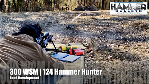 300 WSM | 124 Hammer Hunter Load Development