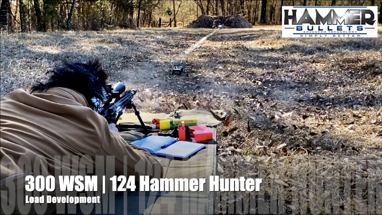300 WSM | 124 Hammer Hunter Load Development