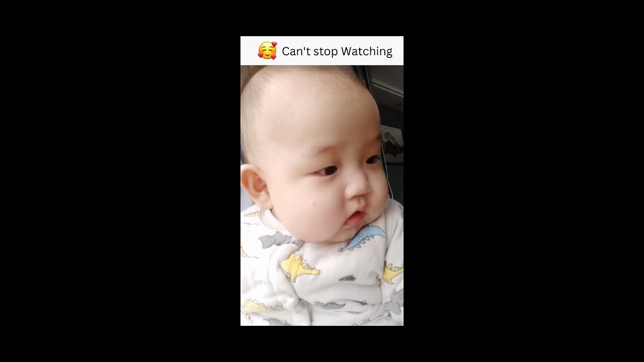 cute baby laughing