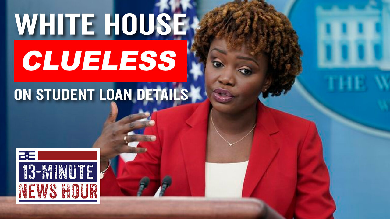 White House Dumbfounded on Who Will Pay for Biden Student Loan Bailout | Bobby Eberle Ep. 485