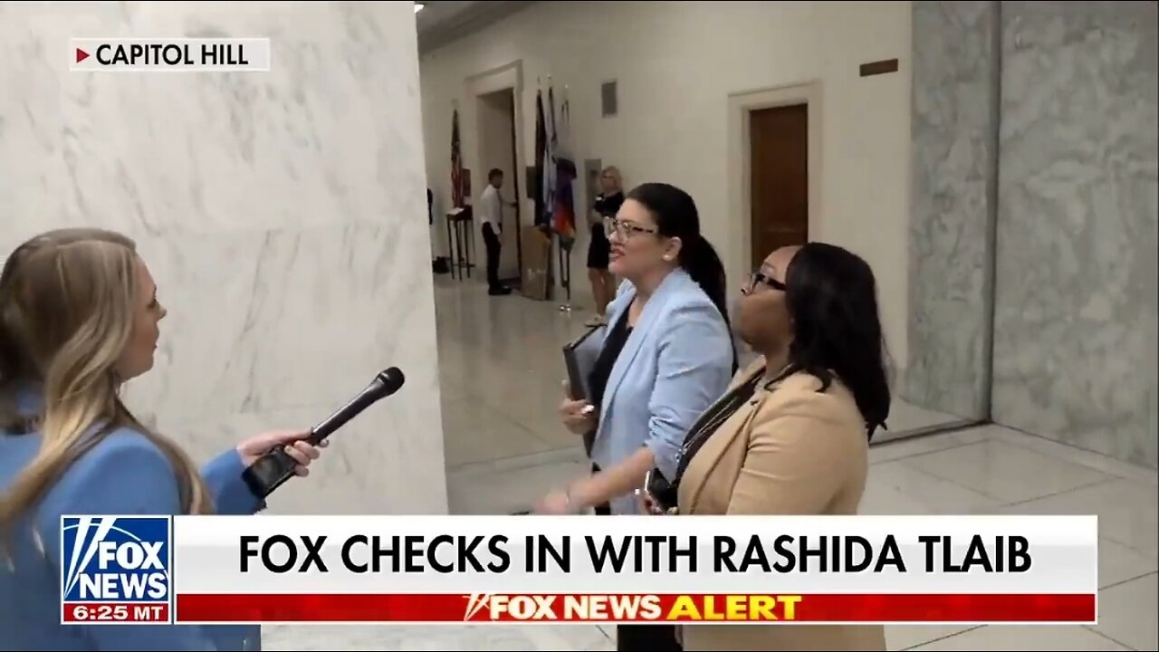 Rashida Tlaib MELTSDOWN Over Fox News Question