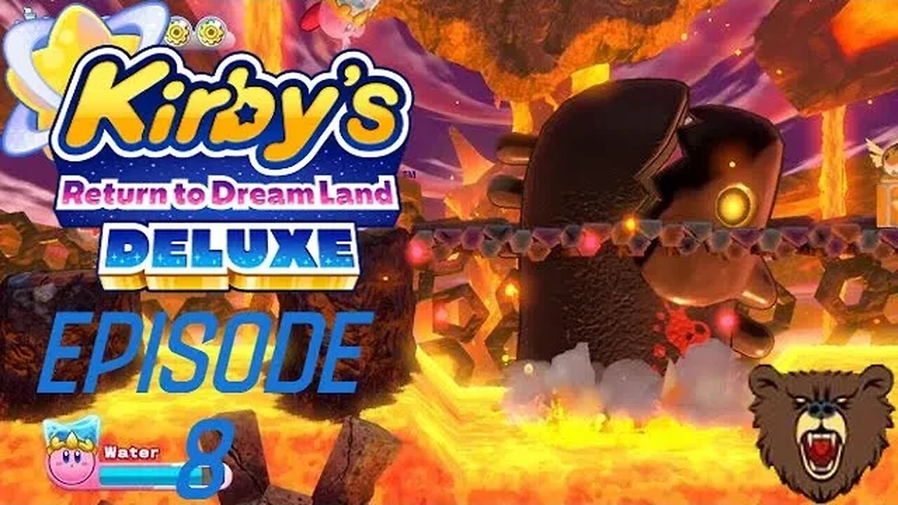Lava and Volcanoes for Dinner: Kirby's Return to Dreamland Deluxe #8