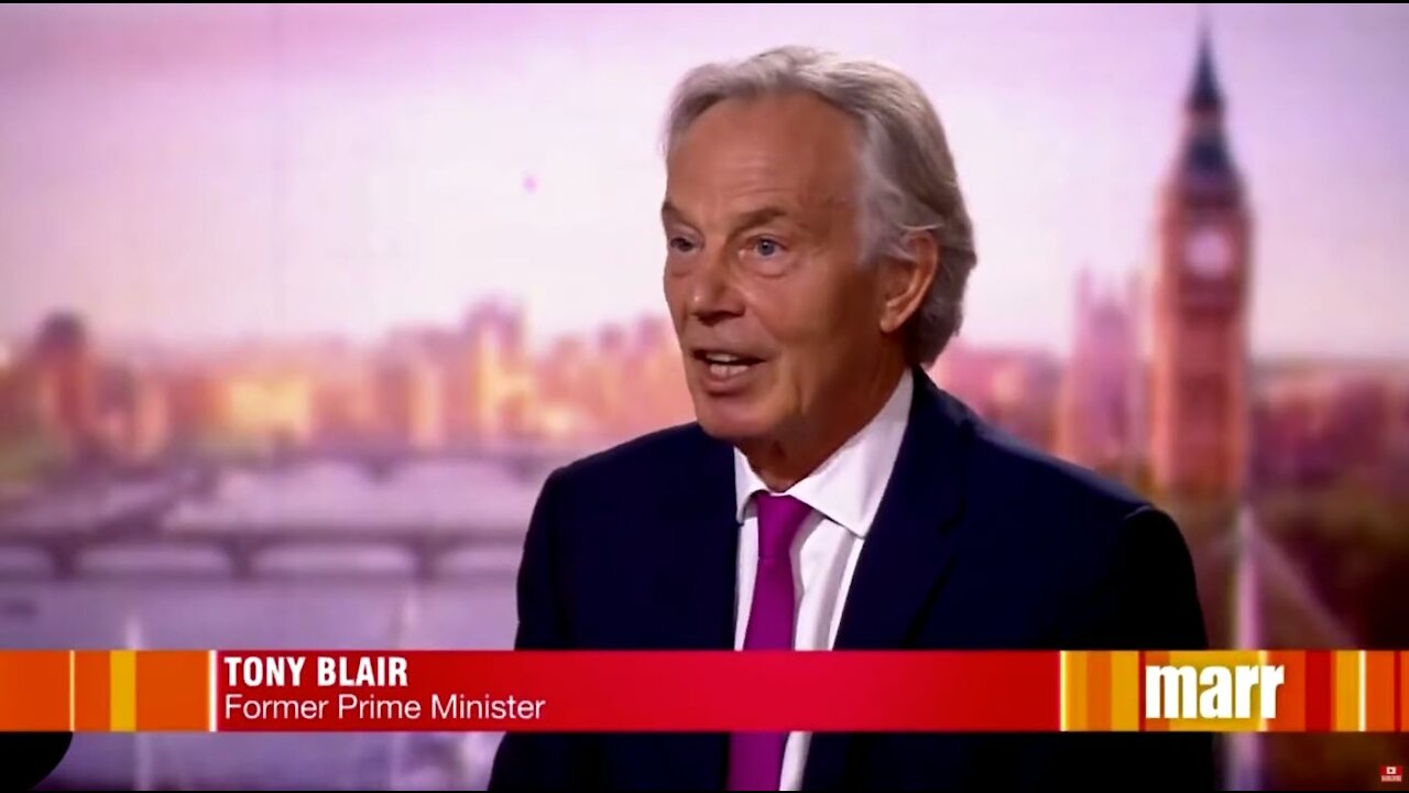 Tony Blair (June 2021): "The world will move to Biometric ID" (Read: Vaccine Passports)