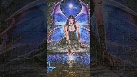 This puzzle is so beautiful! Immortal Flight by Anne Stokes #puzzle #shorts