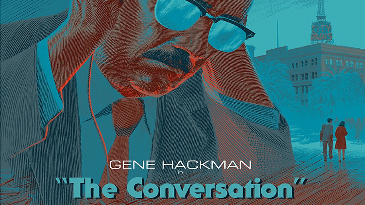 The Conversation (1974) Gene Hackman, John Cazale, Teri Garr, Harrison Ford, Robert Duvall